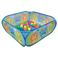 Манеж BONDIBON Веселые игры разноцветный