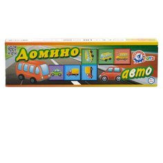 Настольная игра ТехноК Домино Авто