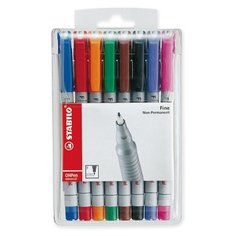 STABILO Набор маркерных ручек OHPen UNIVERSAL, 8 шт. (852/8)