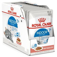 Корм для стерилизованных пожилых кошек Royal Canin 12шт. х 85 г (кусочки в соусе)