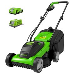 Газонокосилка greenworks 2509607 G24LM32K2