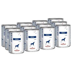 Влажный корм для собак Royal Canin Renal при заболеваниях почек 12шт. х 410г
