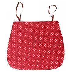 Подушка на стул Florento Горошек 40 х 35 см красный