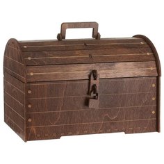 ПЕРЕСВЕТ Шкатулка Сундук 01-S коричневый