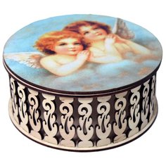 ПЕРЕСВЕТ Шкатулка Ангелы AS-099-16 разноцветный