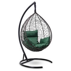 Подвесное кресло-кокон Laura Outdoor Sevilla, коричневый/зеленый