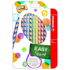 STABILO Цветные карандаши EASY colors 12 цветов (331/12)