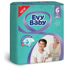 Evy Baby подгузники (16+ кг) 36 шт.