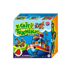 Кубики-пазлы ТехноК В мире техники 1769