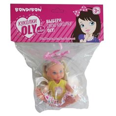 Кукла Bondibon Oly с собачкой, 13 см, ВВ3884