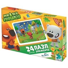 Пазл Origami Ми-ми-мишки Баллада о рыцарях + наклейки (04355), 24 дет.