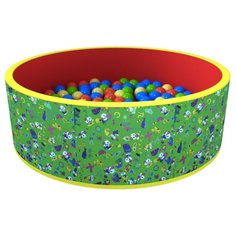 Детский бассейн ROMANA Веселая поляна (ДМФ-МК-02.51.02) зеленый