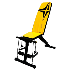 Скамья DFC D008 (SC-SD08) желтый/черный