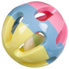Погремушка BONDIBON Baby You Шар ВВ3058 желтый/голубой/розовый