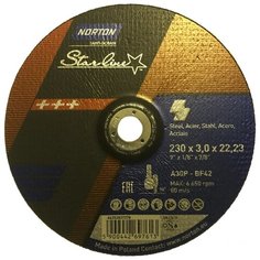 Диск отрезной 230x3x22.23 Norton 66252837278 1 шт.