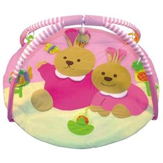 Развивающий коврик Baby Mix Зайки (3163С)
