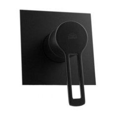 Смеситель для душа Paffoni Ringo RIN010 color однорычажный встраиваемый черный матовый