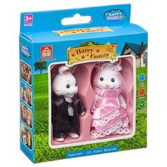 Фигурки Happy Family Семейка зайчиков Д93765