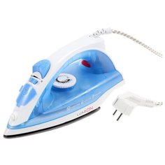 Утюг Luazon LU-12 голубой/белый