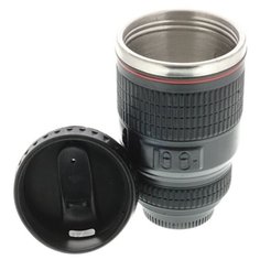 Термокружка TUNDRA Объектив 611267 (0.35 л) черный