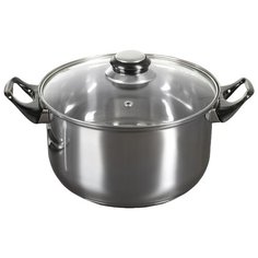 Кастрюля Доляна Черная ночь 3 л 113313, нержавеющая сталь