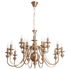 Люстра Arte Lamp Passoni A6097LM-15PB, E14, 600 Вт