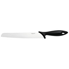 FISKARS Нож для хлеба Essential 23 см серебристый/черный