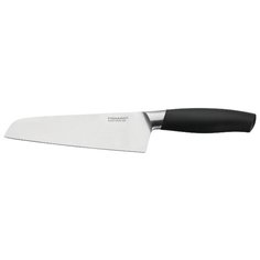FISKARS Нож азиатский поварской Functional Form+ 17 см серебристый/черный