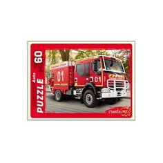 Пазл Рыжий кот Auto Пожарная машина (П60-0974), 60 дет.
