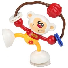 Развивающая игрушка Ути-Пути Крутилка Обезьянка красный