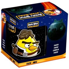 Stor Кружка Angry Birds №1 325 мл 71825 (подарочная упаковка) черный