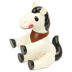 Развивающая игрушка Ути-Пути Крутилка Лошадка белый