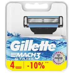 Сменные кассеты Gillette Mach3 Start, 4 шт.