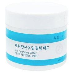 Shingmulnara пилинг-диски для лица Jeju Sparkling Water 120 мл 60 шт.