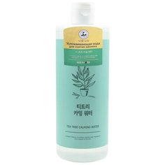 Shingmulnara успокаивающая вода для снятия макияжа с экстрактом чайного дерева Tea Tree Calming Water, 500 мл