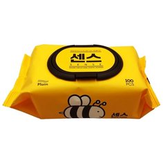 Влажные салфетки Secret Day Sence с экстрактом алоэ вера и мёда, 100 шт.