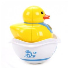 Неваляшка S+S Toys Бамбини Утка (100744237) желтый