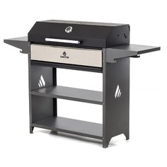 Угольный гриль Gratar Professional Optima BBQ, черный/серый