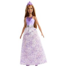 Кукла Barbie Dreamtopia Принцесса с русыми волосами, 28 см, FXT15
