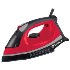 Утюг Sakura SA-3019 CBK/CBR/CRB черный/красный