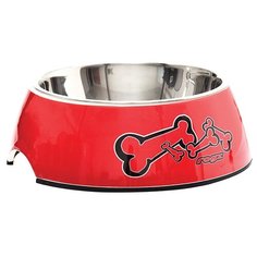 Миска Rogz Bubble Medium 350 мл красный