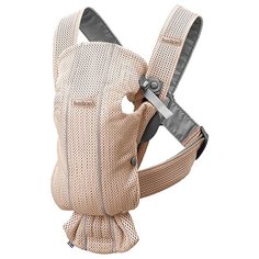 Рюкзак-переноска BabyBjorn Mini 3D Mesh Pearly pink