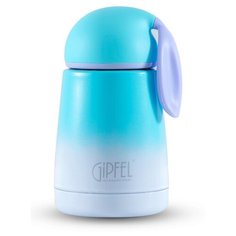 Классический термос GIPFEL Lepre (0.3 л) голубой градиент