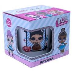 ND Play Кружка L.O.L. Surprise! 250мл (подарочная упаковка) белый/голубой