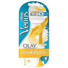Venus & Olay Бритвенный станок с 1 сменным лезвием в комплекте