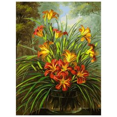 Белоснежка Картина по номерам "Букет из лилий" 30х40 см (260-AS)