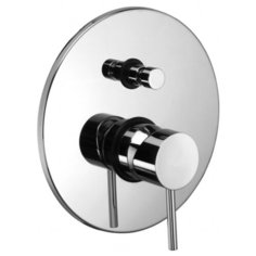 Смеситель для душа Paffoni Light LIG015CR однорычажный встраиваемый хром