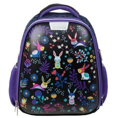 №1 School Ранец Зайчики 843403, фиолетовый