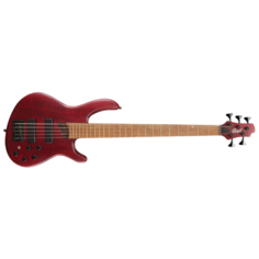 Бас-гитара Cort B5 Plus AS RM Open Pore Burgundy Red