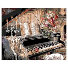 Paintboy Картина по номерам "Соната у камина" 40х50 см (GX7553)